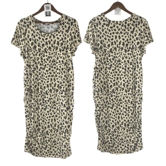 Time And Tru Leopard Print Women's Dress //XL - Picture 1 of 9